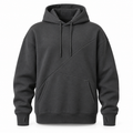 AxisFold Double-Panel Hoodie - Charcoal