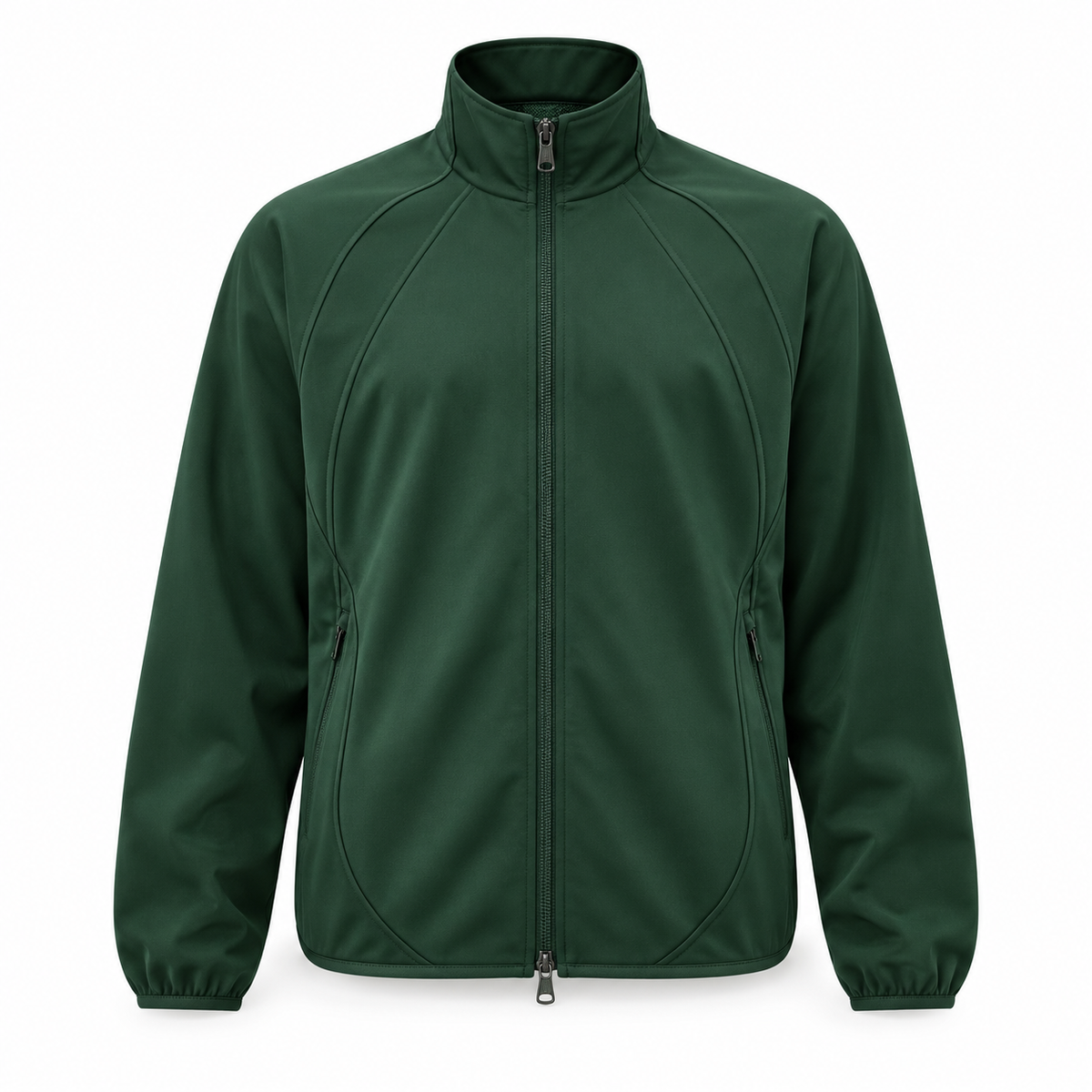 FlexRoute Track Jacket - Forest Green