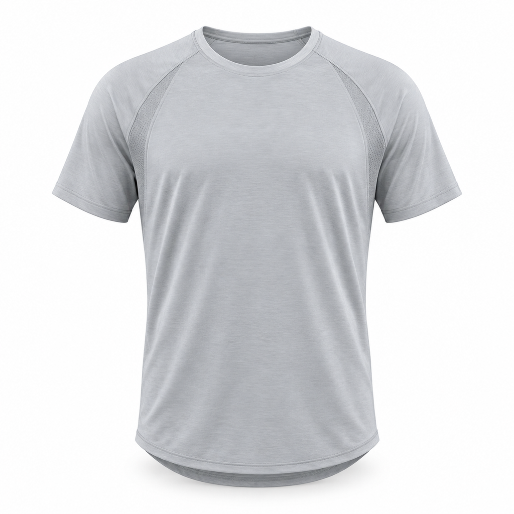 AirBridge Raglan Tee - Ice Gray