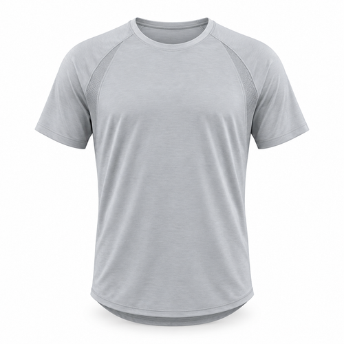 AirBridge Raglan Tee - Ice Gray