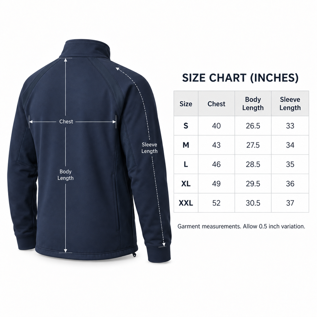 DriftPanel Quarter-Zip Pullover - Deep Navy
