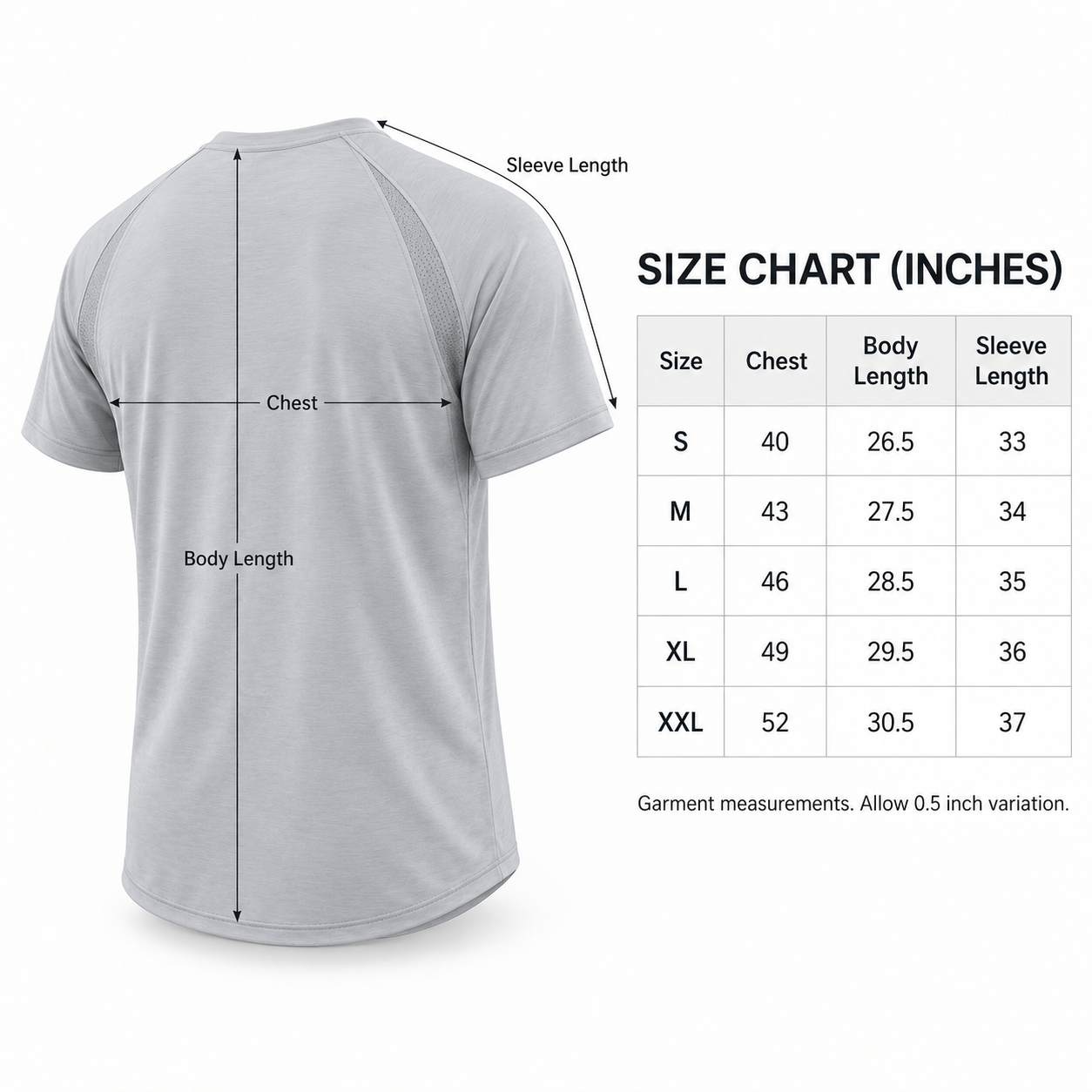 AirBridge Raglan Tee - Ice Gray