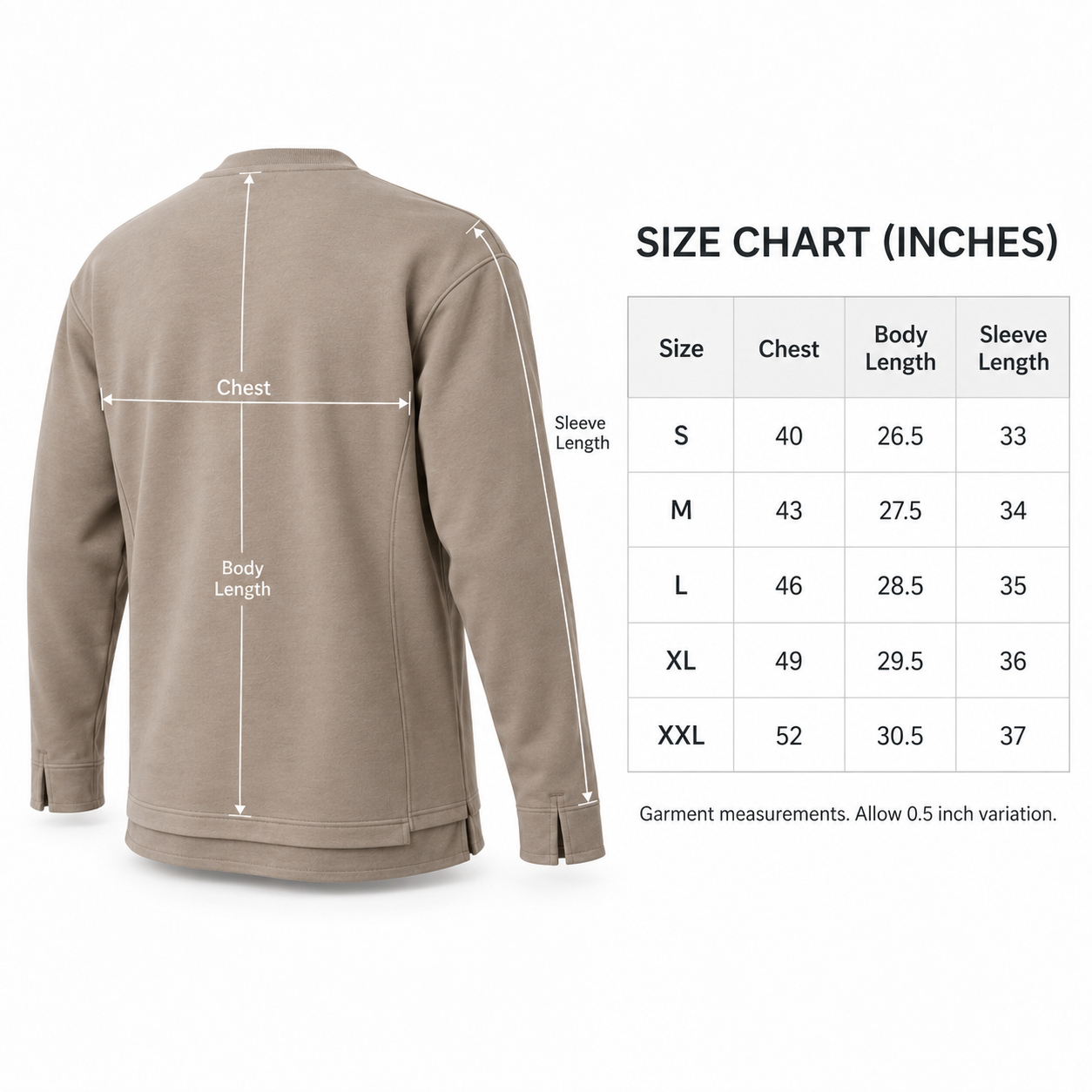 FrameHem Split-Cuff Long Sleeve - Clay