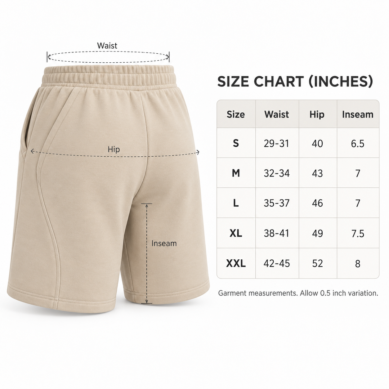 RestArc Lounge Short - Sand