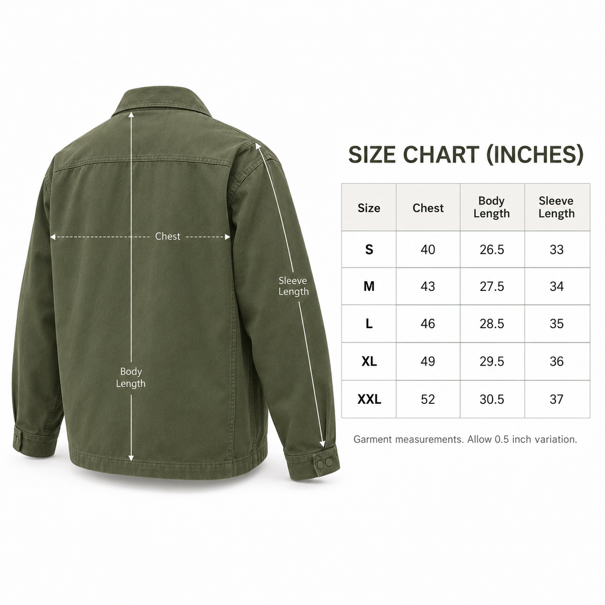 ArcPocket Boxy Overshirt - Moss