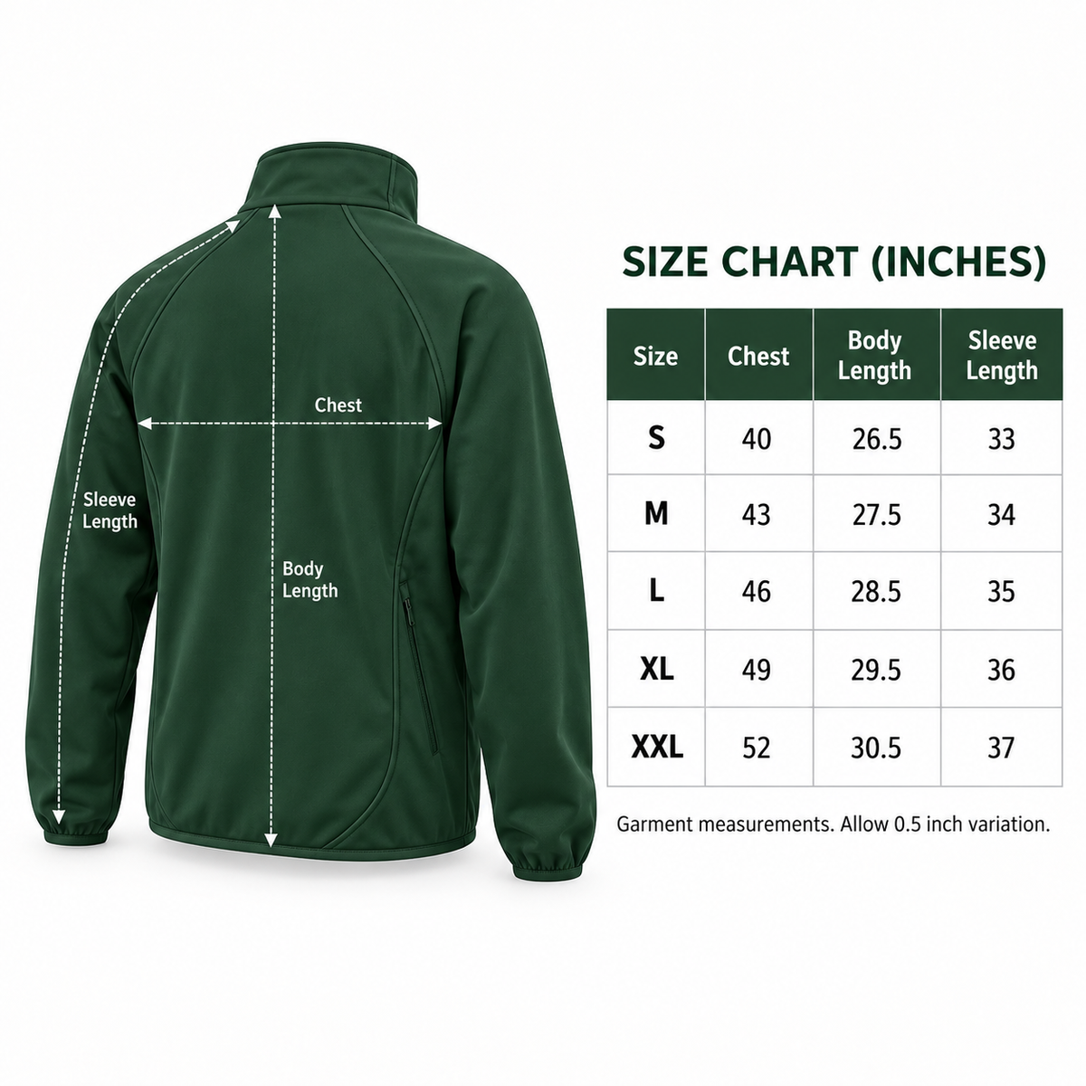 FlexRoute Track Jacket - Forest Green
