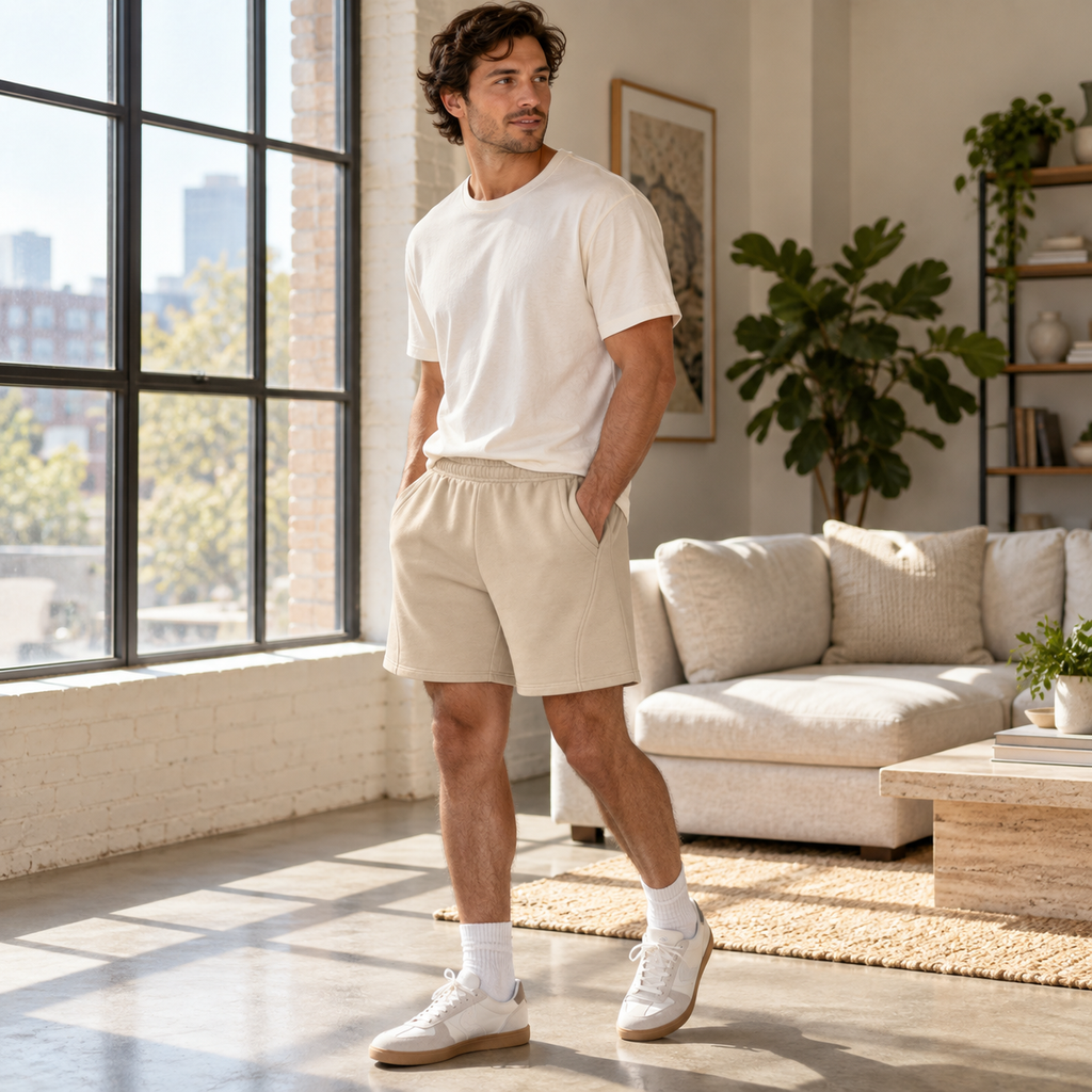 RestArc Lounge Short - Sand